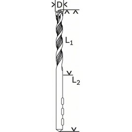 Bosch Wiertła do betonu CYL-5, 5 x 50 x 100 mm, 2608588140